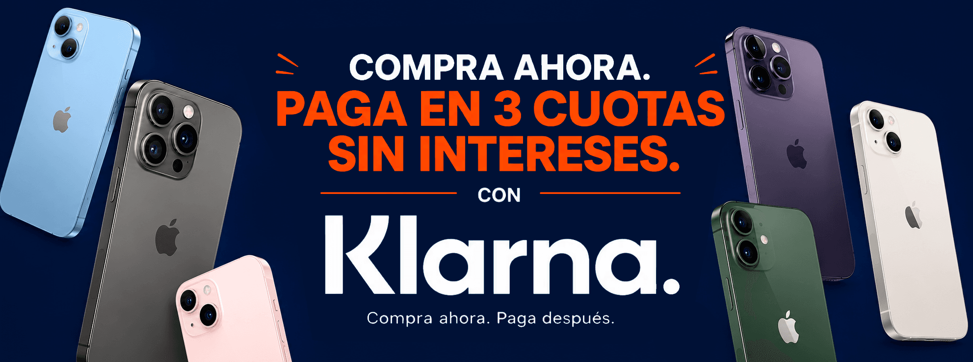 Compra ahora y paga en 3 cuotas sin intereses con Klarna